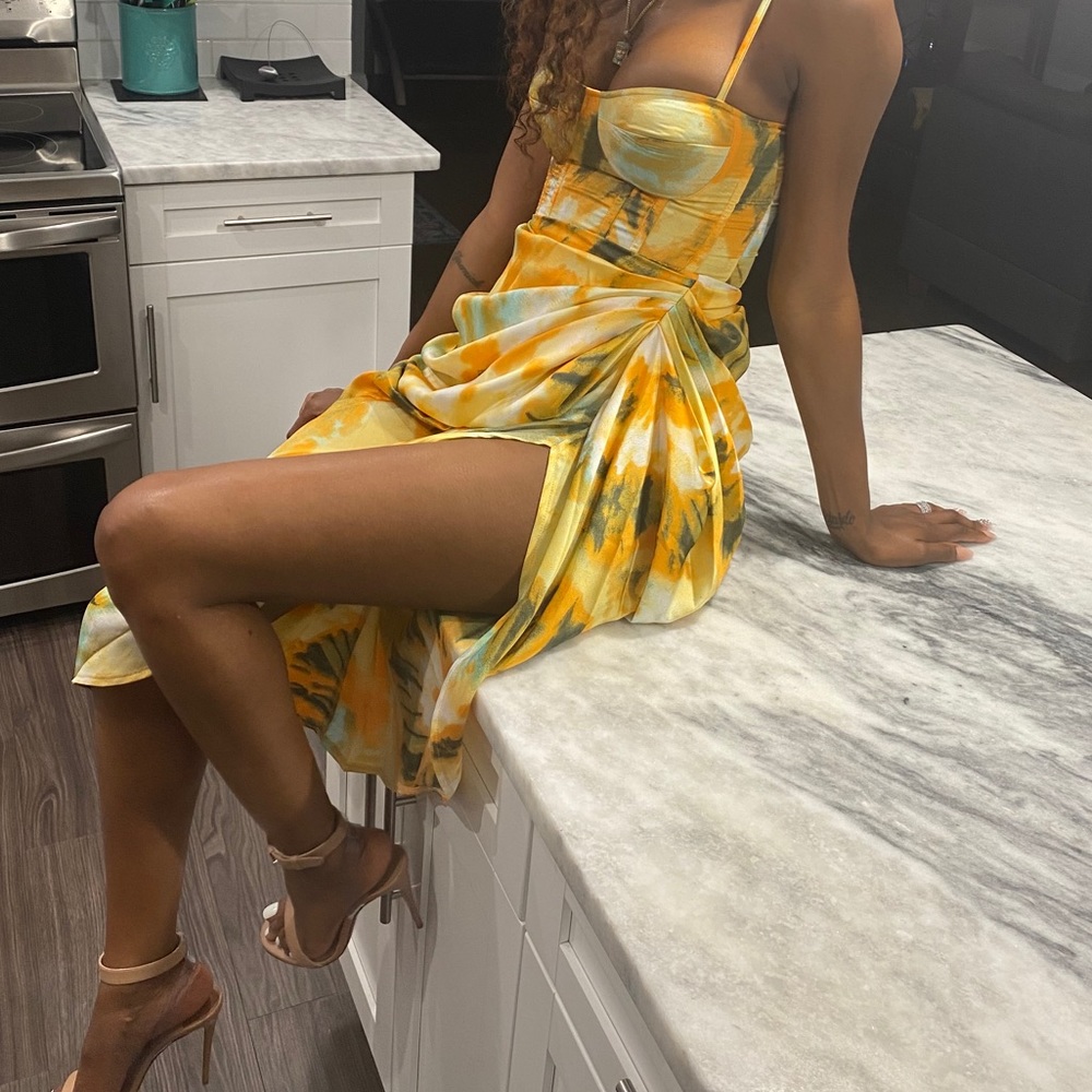 Two piece top and skirt